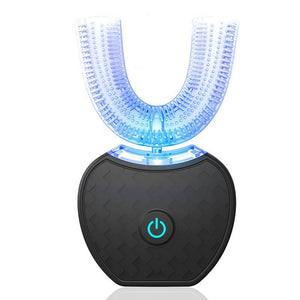 360° Automatic U-Type Electric Toothbrush with Blue Light & USB Charging